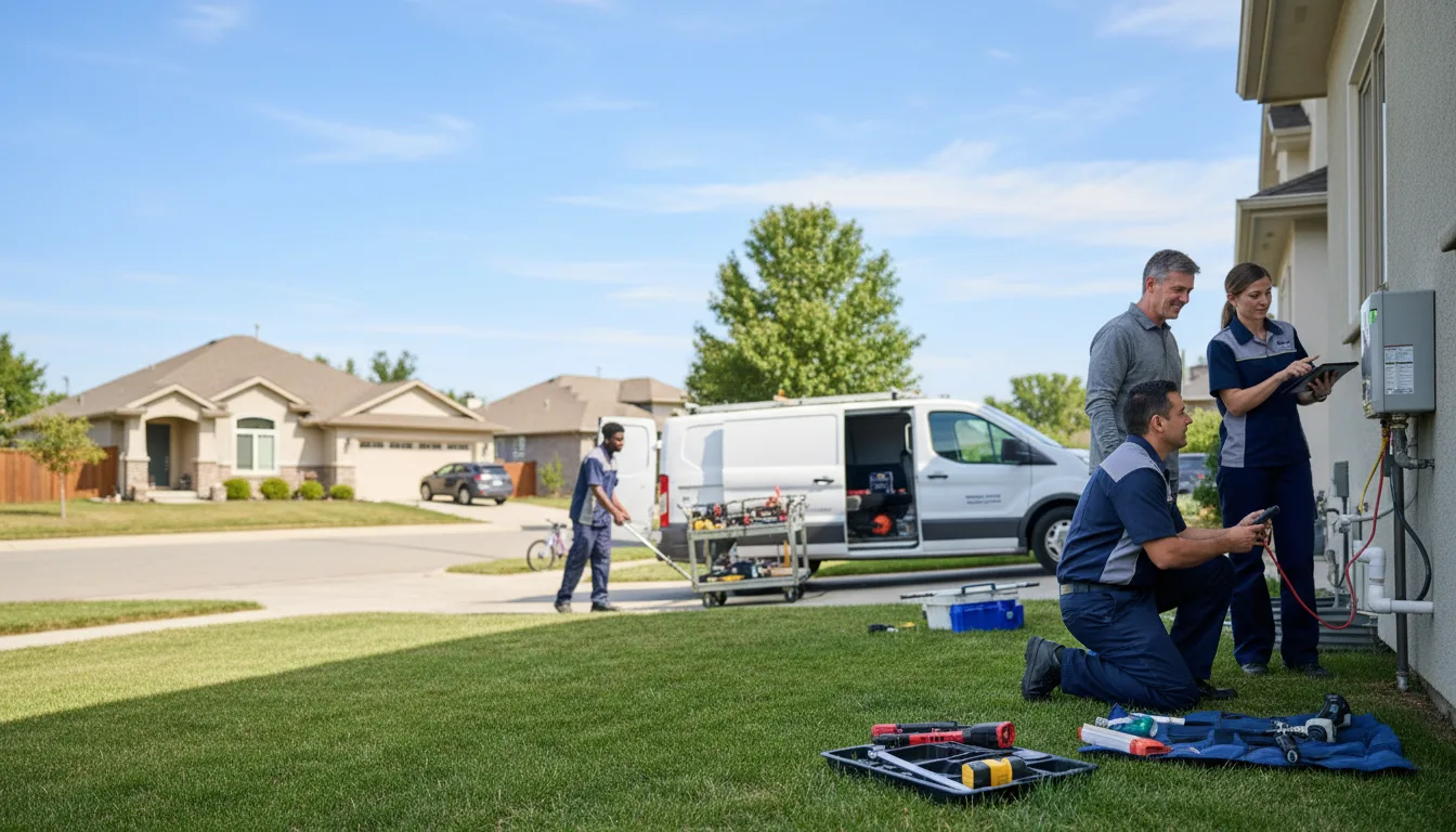 Professional Outdoor Tankless Water Heater Installation in Chesterfield, VA